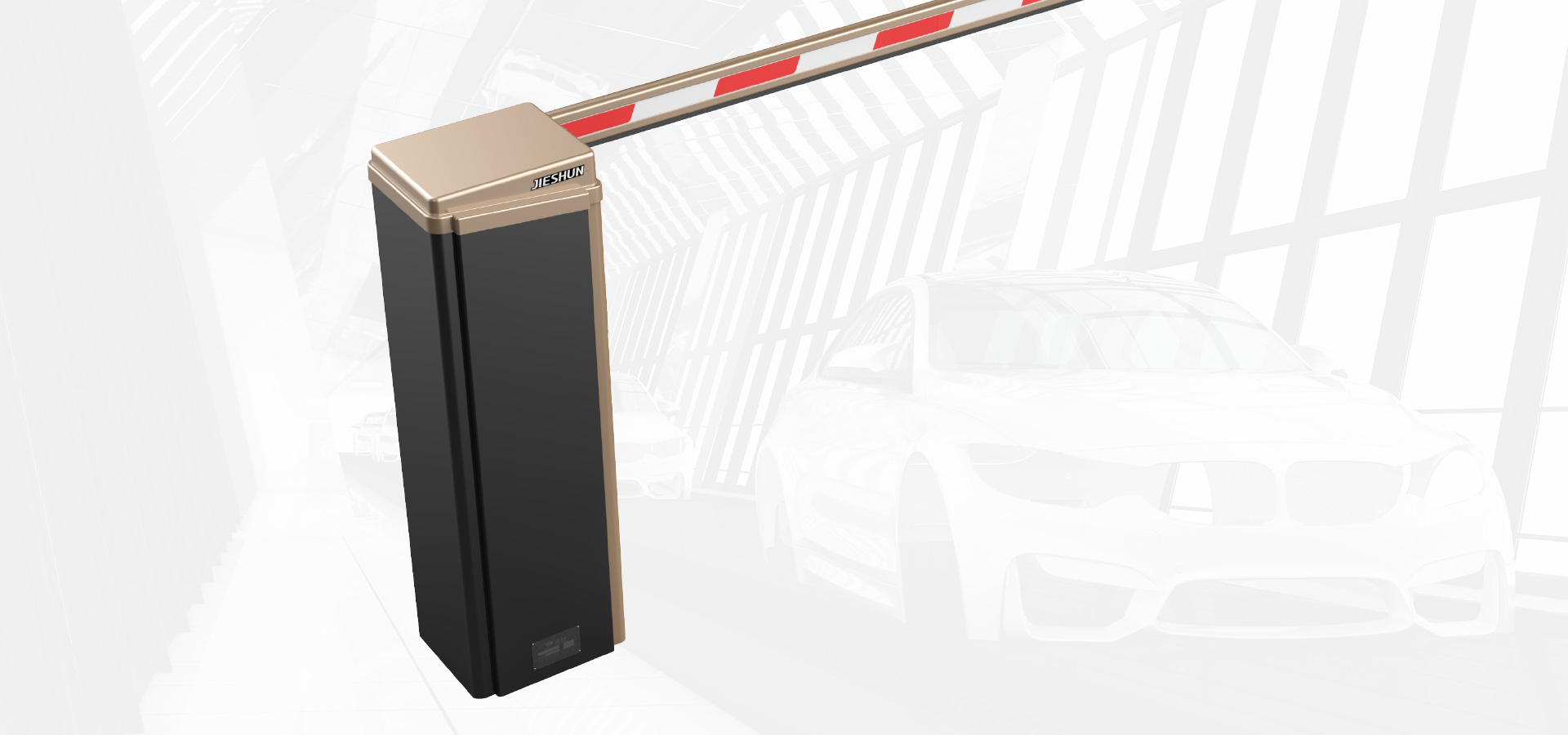 高級208g 虹 シトリン ポイント クラスター Point 柱 gi3 JSDZ0208 Smart Boom Barrier-Intelligent Hardware - Jieshun